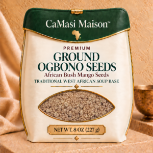 CaMasi Maison Premium Ground Ogbono Seeds 8 oz