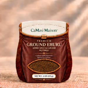 CaMasi Maison Premium Ground Ehuru Calabash Nutmeg 4 oz