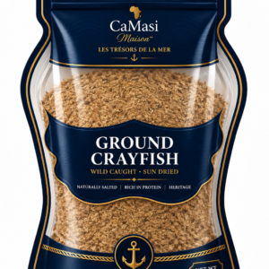 CaMasi Maison Premium Ground Crayfish 8 oz front pouch